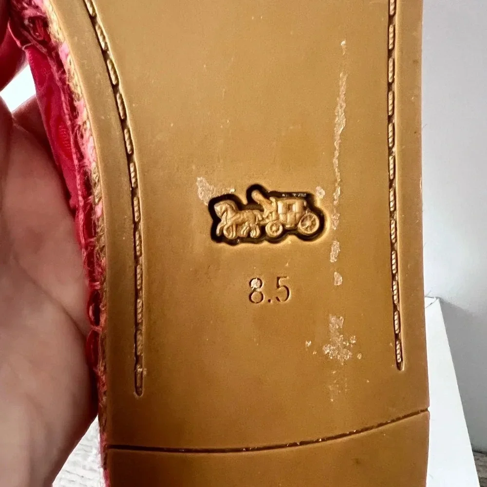 Coach monogram Espadrilles